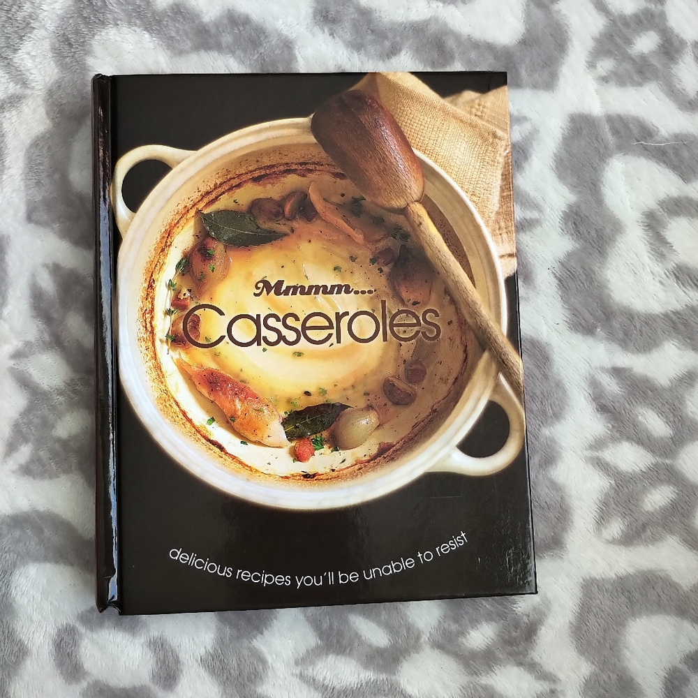 MMM... casseroles cookbook love food hardcover one pot meals